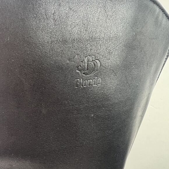 Blondo Canada Black Leather Waterproof Riding Boots Side Zip Size 9 Wide… - Picture 2 of 15